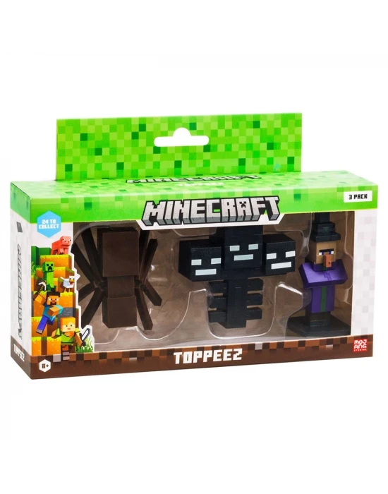 Minecraft 3D Figür Toppeez 3iü Set Model 7
