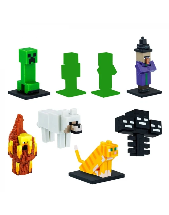 Minecraft 3D Figür Toppeez 8li Delüks Set MC2070 Model 3