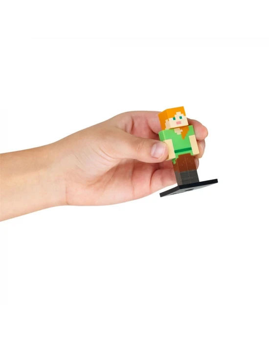 Minecraft 3D Figür Toppeez 8li Delüks Set MC2070 Model 4