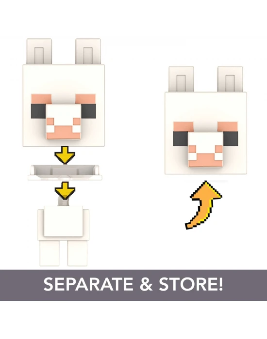Minecraft Mini Figürler White Llama HJV19