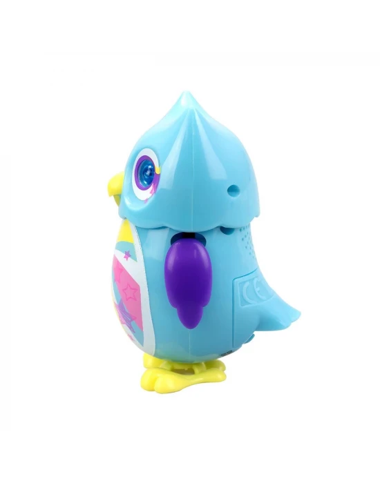 Mini Hoot Sevimli Baykuş - Mavi