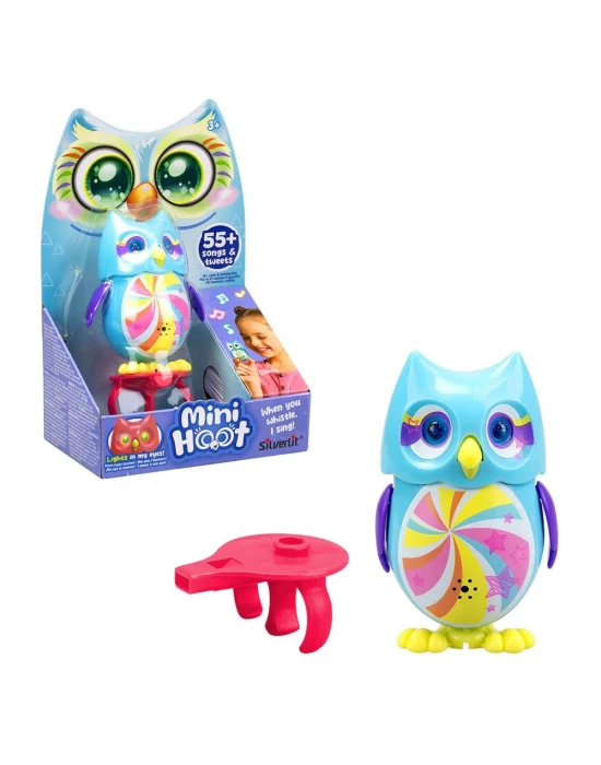 Mini Hoot Sevimli Baykuş - Mavi
