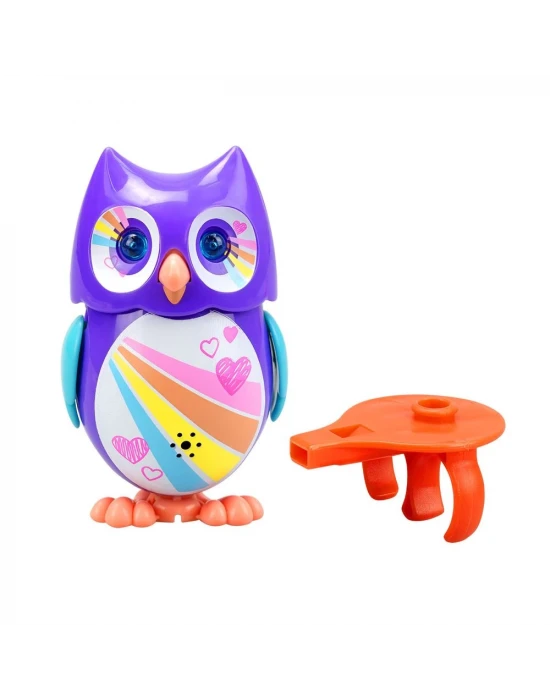 Mini Hoot Sevimli Baykuş - Mor