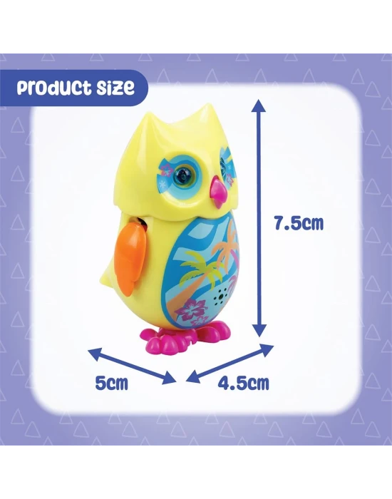 Mini Hoot Sevimli Baykuş - Pembe