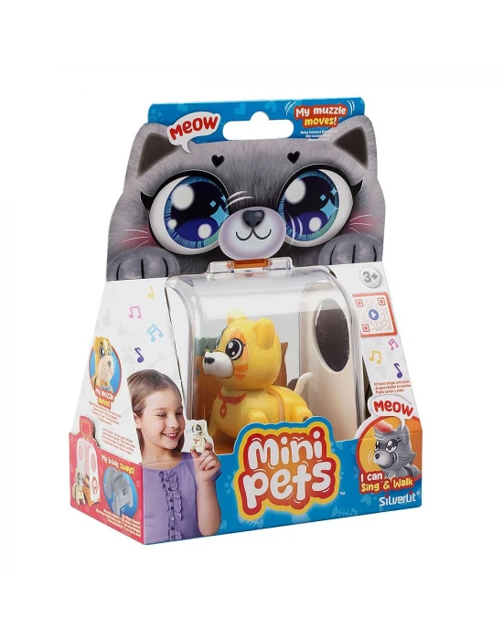 Mini Pets İnteraktif Sevimli Hayvanlar - Sarı Kedi