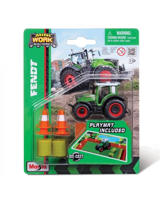 Mini Work Machines Traktör Oyun Seti - Fendt