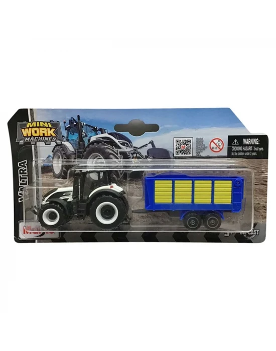 Mini Work Machines Traktör ve Römork Set 08