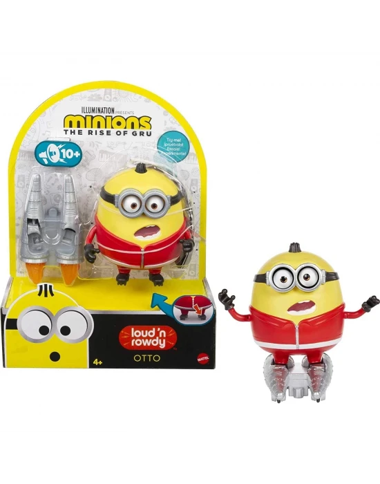 Minions 4 İnç Sesli Film Figürleri Otto GMF06