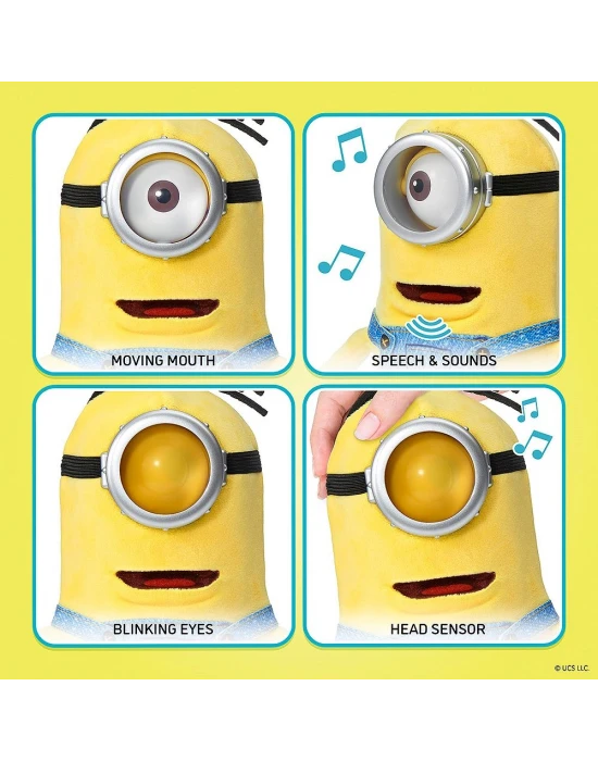 Minions Dick Elektronik Kukla 25 cm