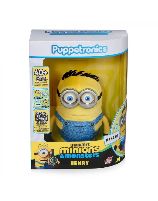 Minions Henry Elektronik Kukla 25 cm