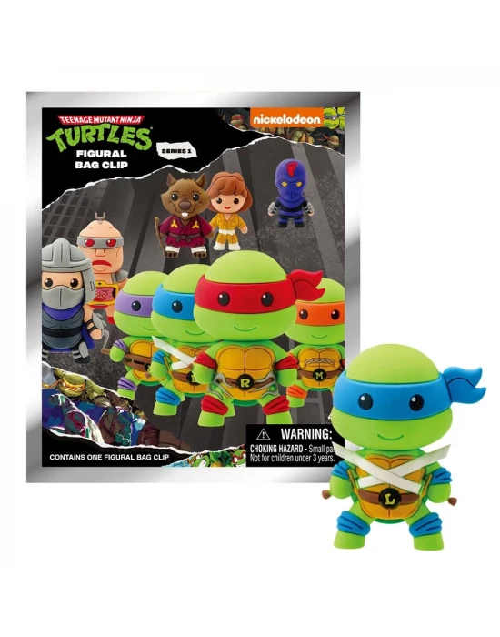 Monogram Ninja Turtles Klipsli Sürpriz Figür Seri 1 63160