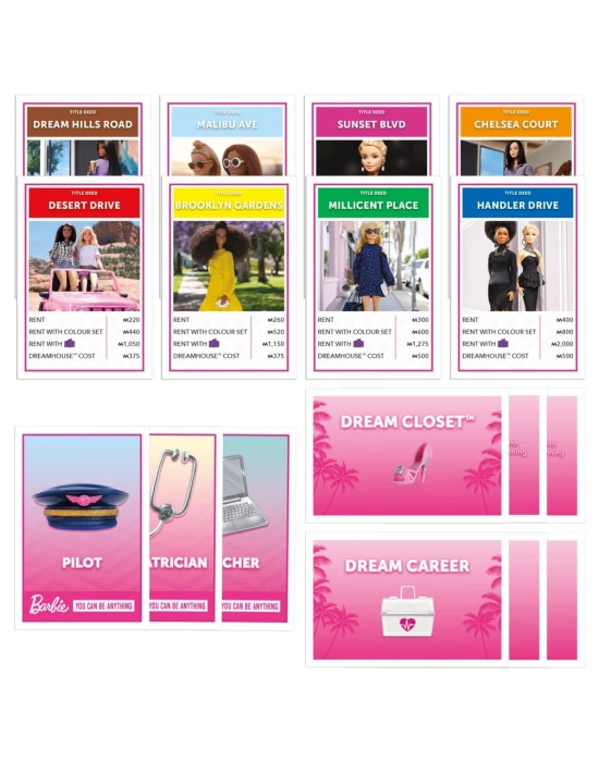Monopoly Barbie Edition G0038