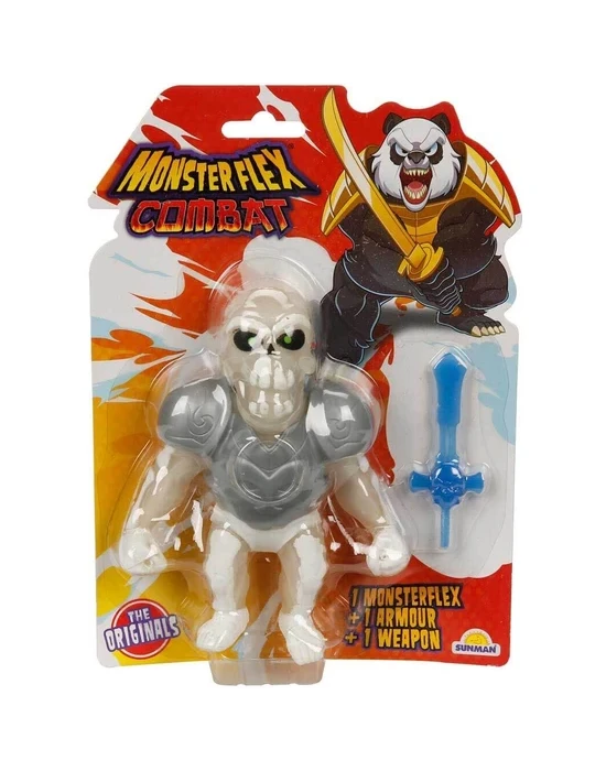 Monster Flex Combat Süper Esnek Figür 15 cm - Knight Skeleton