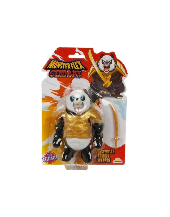Monster Flex Combat Süper Esnek Figür 15 cm - Samurai Panda