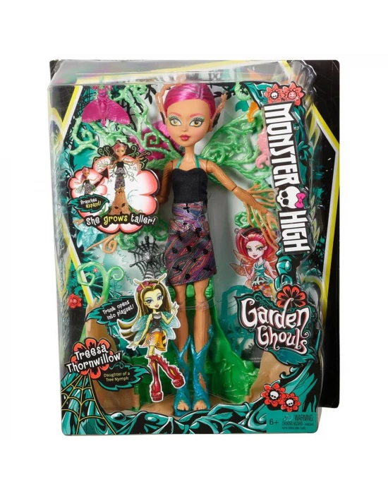 Monster High Acayip Bahçe Treesa Thornwillow Figür Bebek