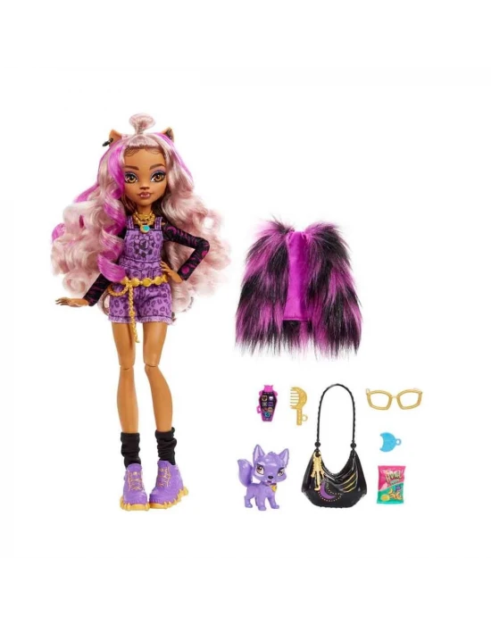 Monster High Ana Karakter Bebekler HHK52 - Clawdeen Wolf