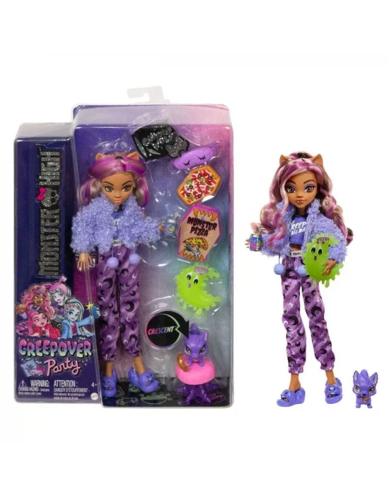 Monster High Creepover Party HKY67 - Clawdeen Wolf