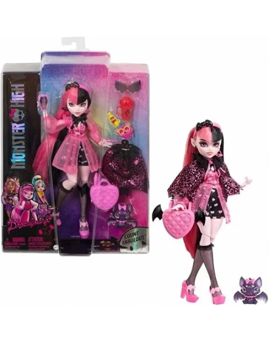 Monster High® Draculara™ Ana Karakter Bebekler HKH51
