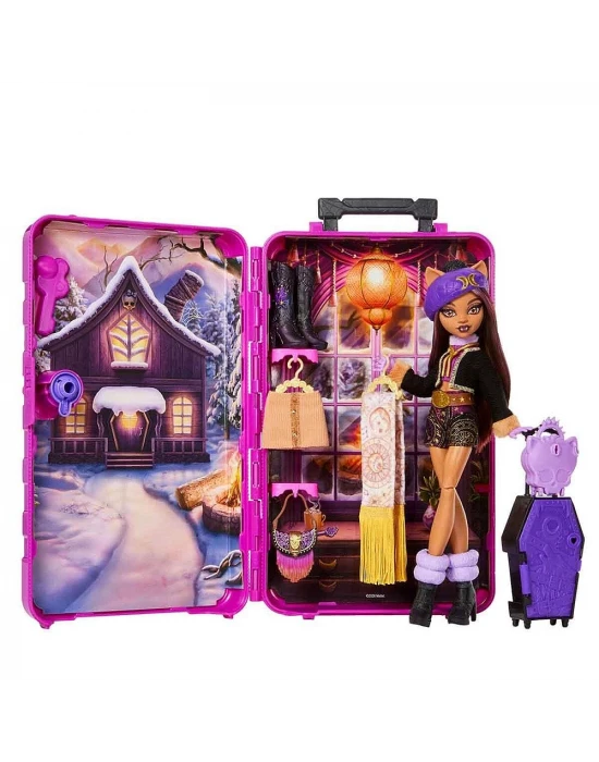 Monster High Gizemli Arkadaşlar Tatil Serisi - Clawdeen Wolf JMG65