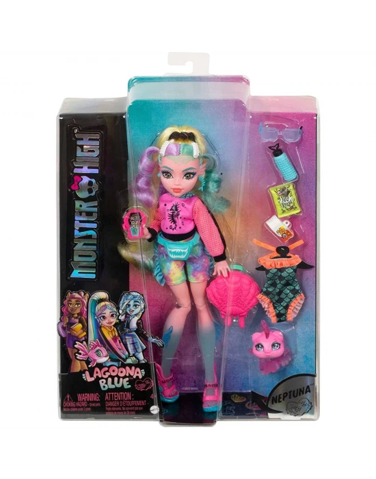 Monster High® Lagoona Blue™ Ana Karakter Bebekler HHK55