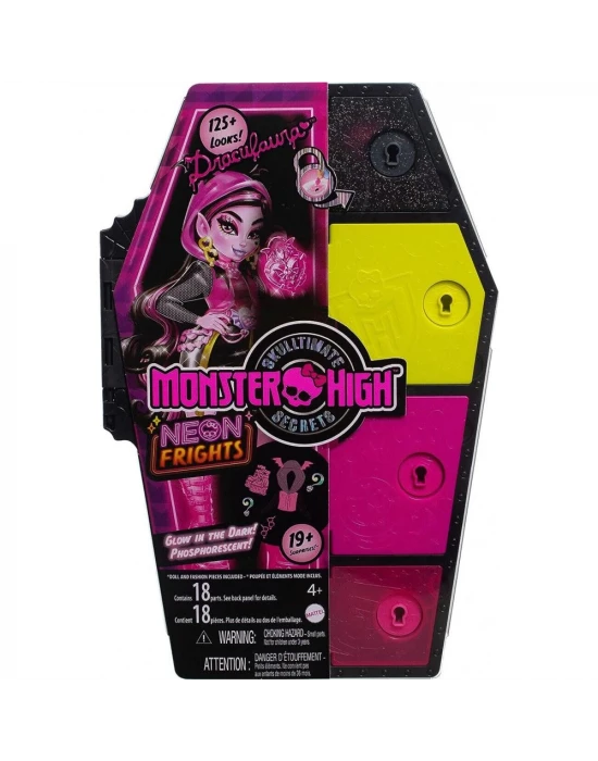Monster High Neon Frights Bebekler HNF78 - Draculara