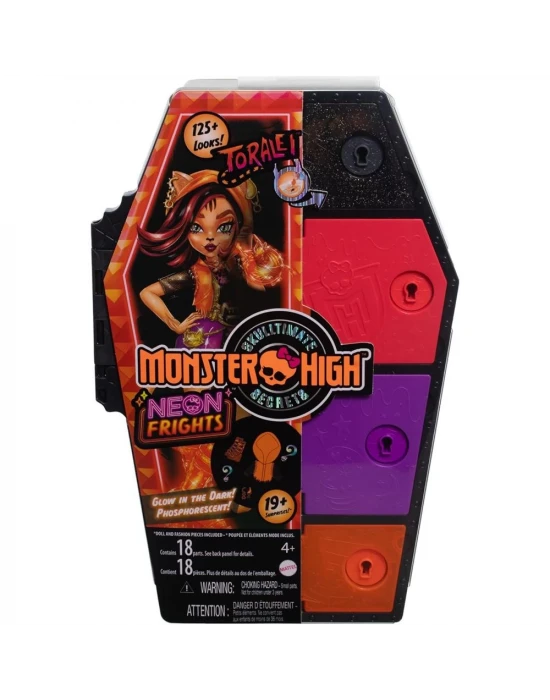 Monster High Neon Frights Bebekler HNF80 - Toralei