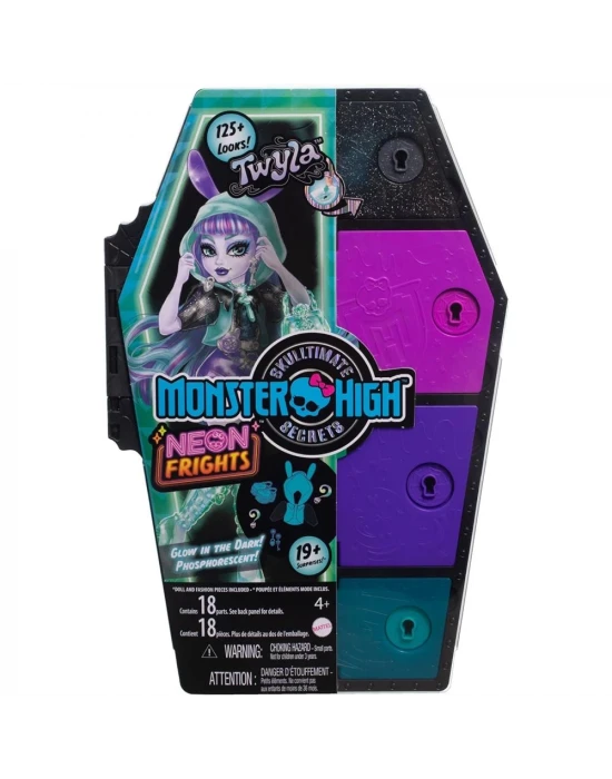 Monster High Neon Frights Bebekler HNF82 - Twyla