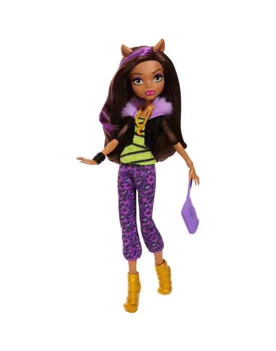 Monster High Okulunda İlk Gün Acayip Bebekleri Clawdeen Wolf