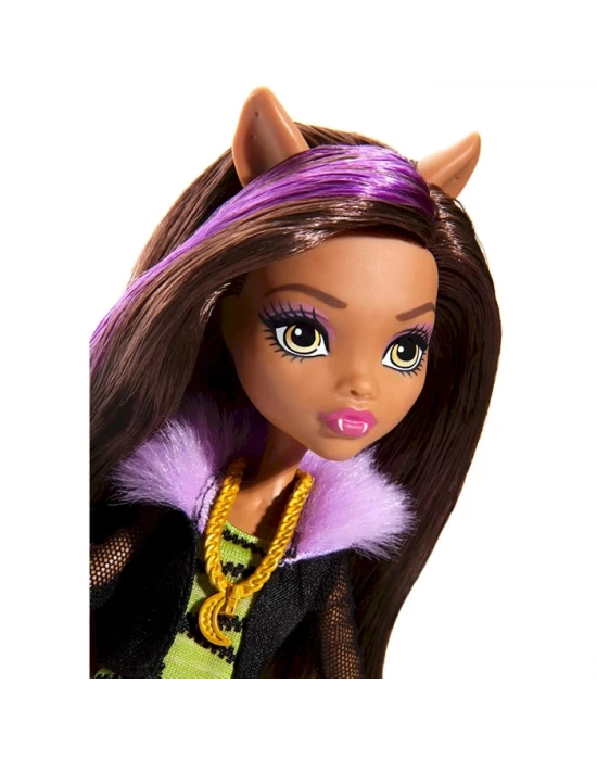 Monster High Okulunda İlk Gün Acayip Bebekleri Clawdeen Wolf