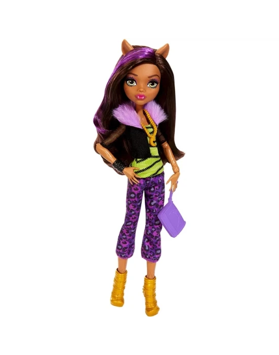 Monster High Okulunda İlk Gün Acayip Bebekleri Clawdeen Wolf
