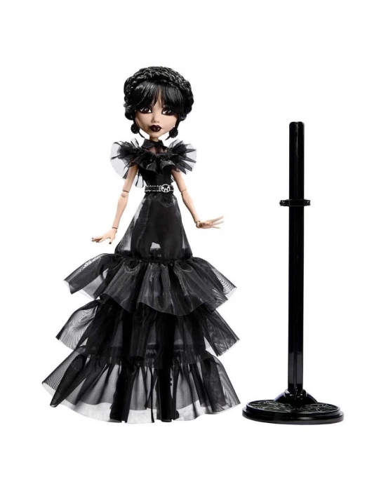 Monster High Wednesday Balo Elbiseli Bebek HXJ03
