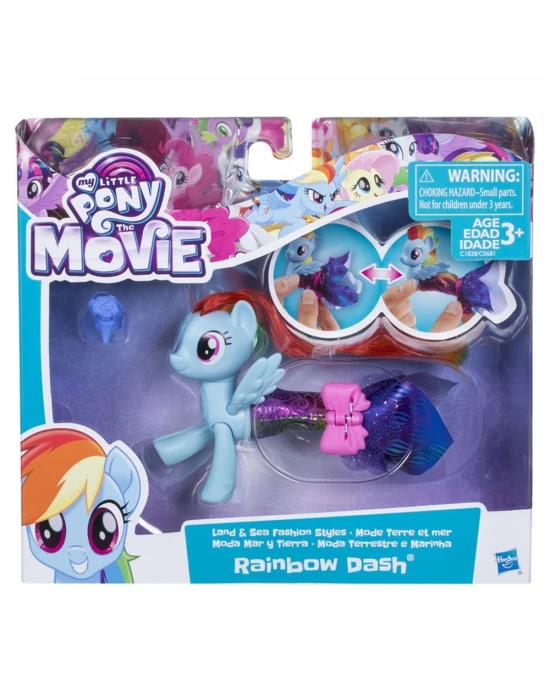 My Little Pony Değişebilen Deniz Ponyleri Rainbow Dash