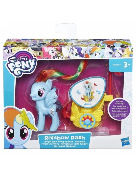 My Little Pony Rainbow Dash Balo Arabası Oyun Seti