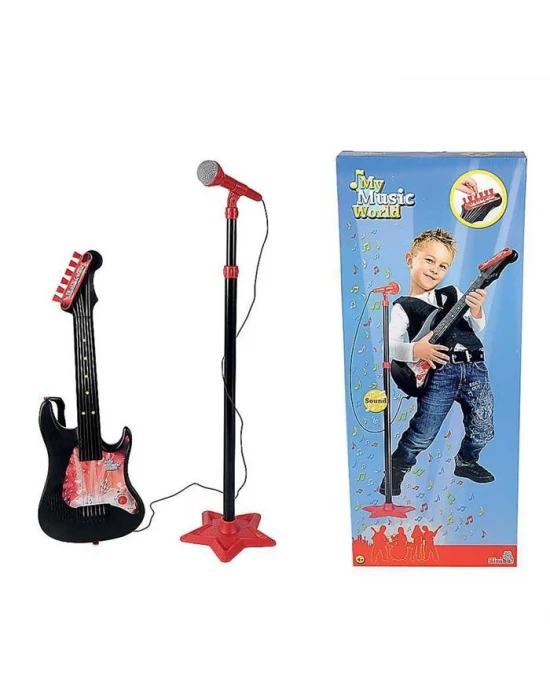 My Music World Mikrofon Ve Gitarım Oyun Seti