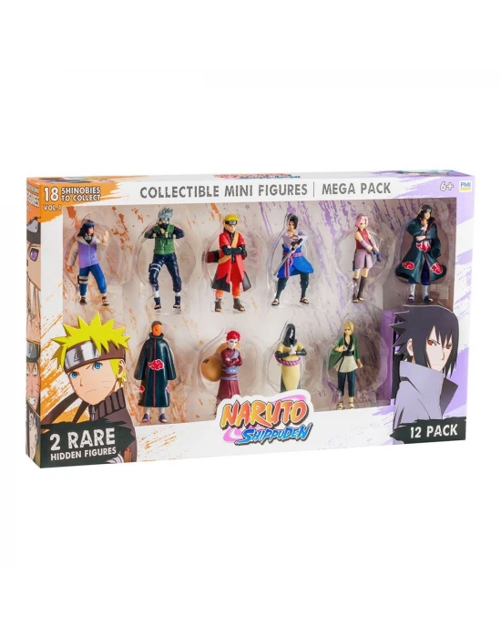 Naruto 12li Koleksiyon Figür Seti Model 1