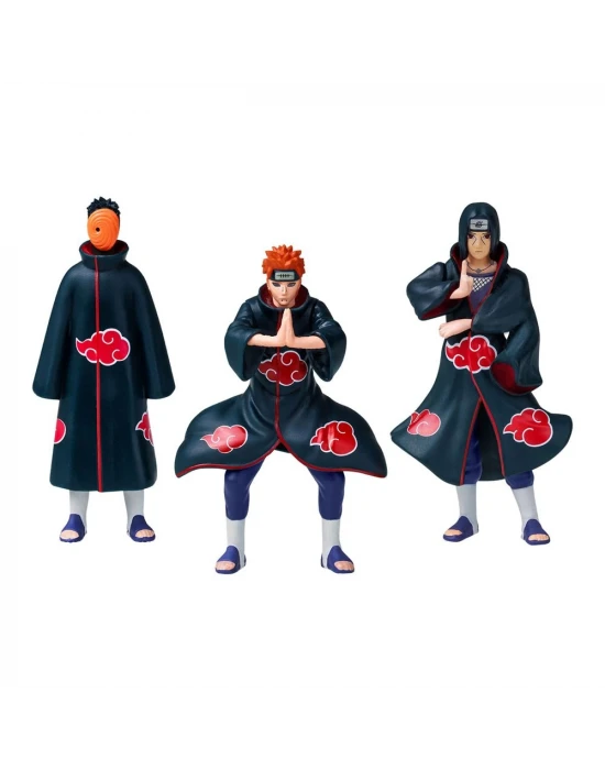 Naruto 3lü Koleksiyon Figür Seti Model 3