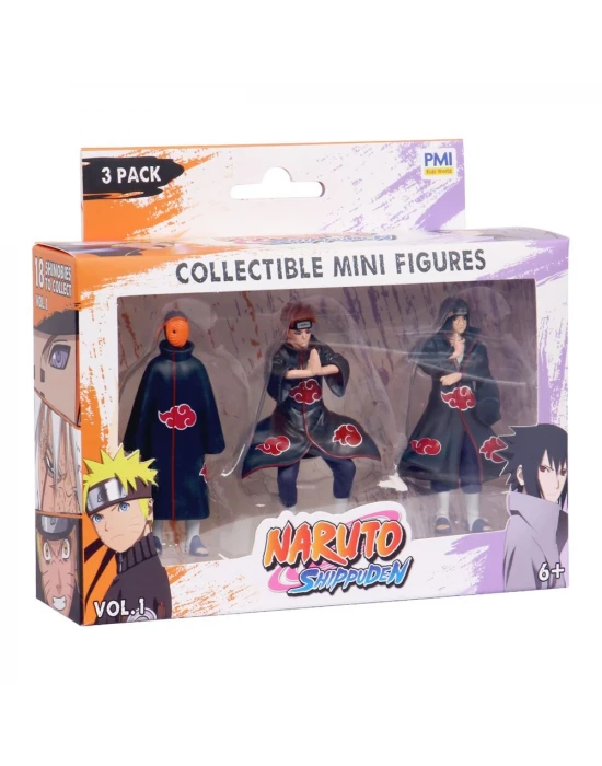 Naruto 3lü Koleksiyon Figür Seti Model 3
