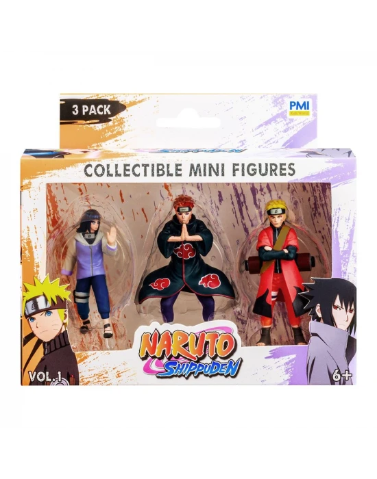 Naruto 3lü Koleksiyon Figür Seti Model 4