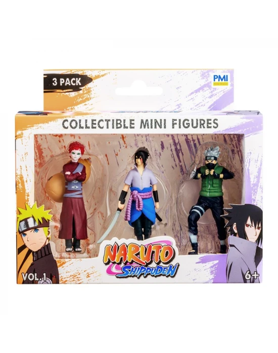 Naruto 3lü Koleksiyon Figür Seti Model 5