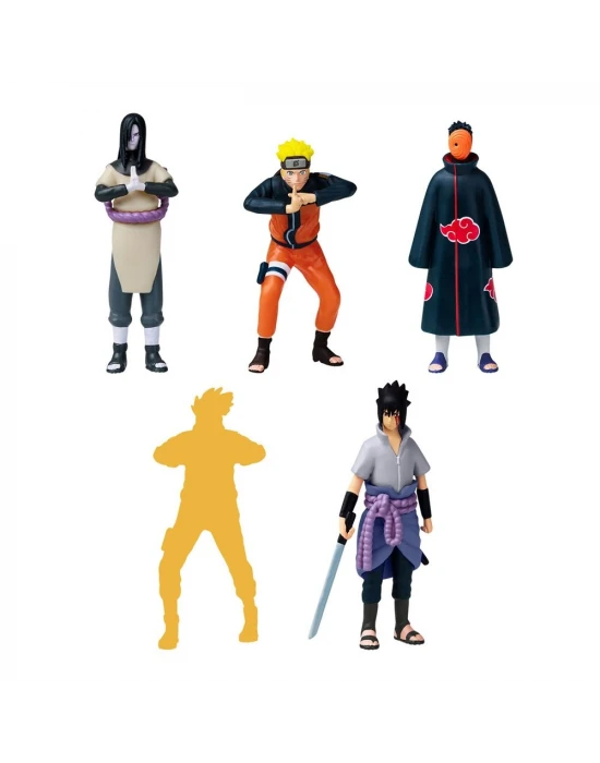 Naruto 5li Koleksiyon Figür Seti Model 2
