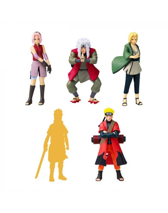 Naruto 5li Koleksiyon Figür Seti Model 3