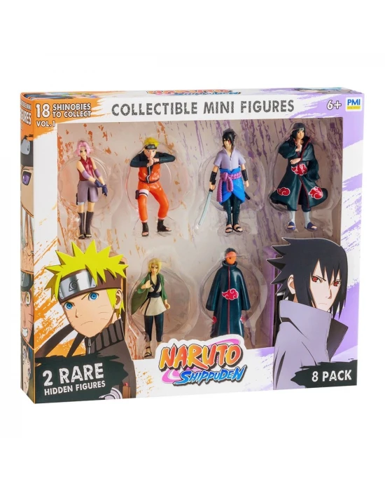 Naruto 8li Koleksiyon Figür Seti Model 2