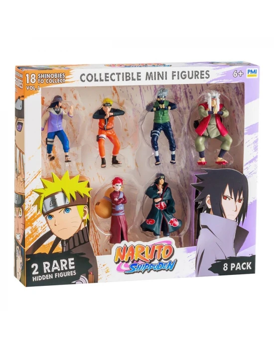 Naruto 8li Koleksiyon Figür Seti Model 3