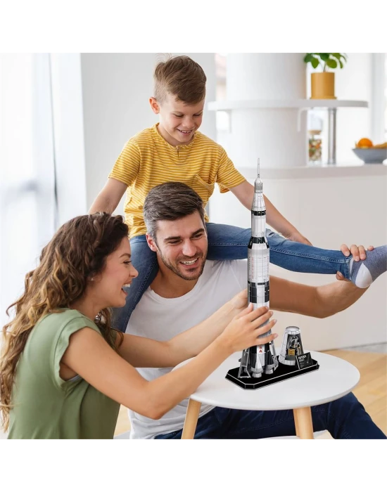 NASA - Apollo Saturn V Roket 3D Puzzle DS1059h