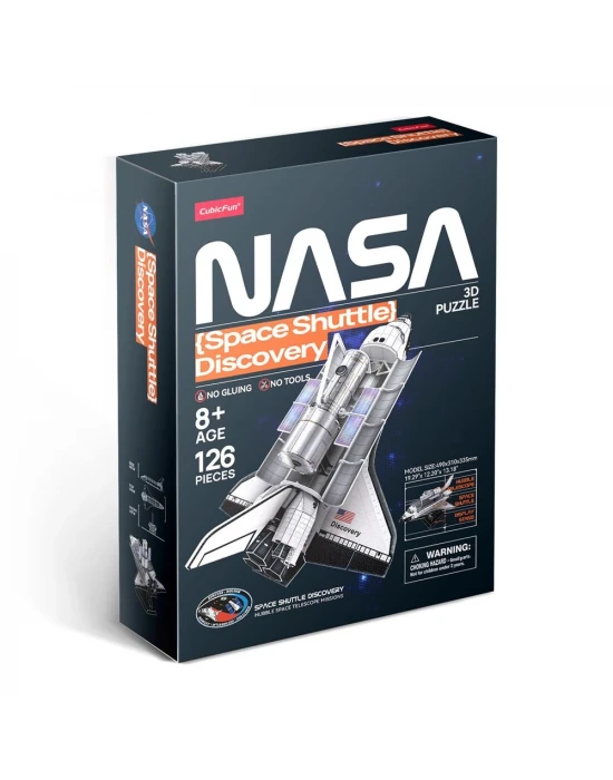 NASA - Discovery Uzay Mekiği 3D Puzzle DS1057h