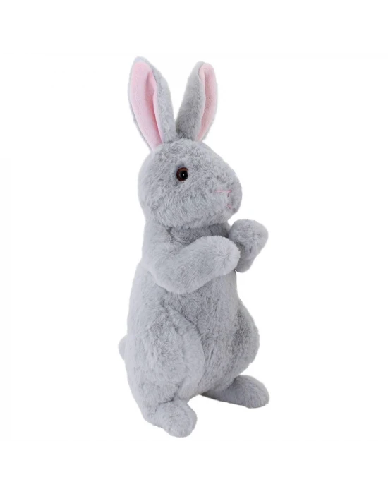 Neco Plush Tavşan 35 cm - Gri Renk