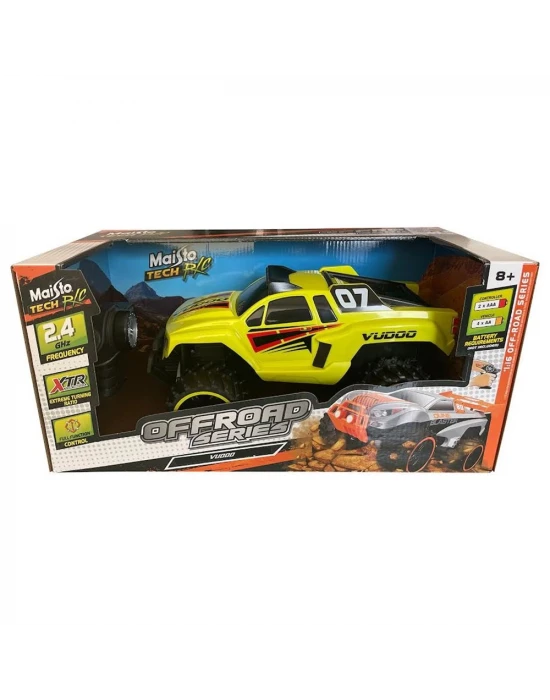 Off Road Serisi Vudoo Kumandalı Araba 1/16 Sarı