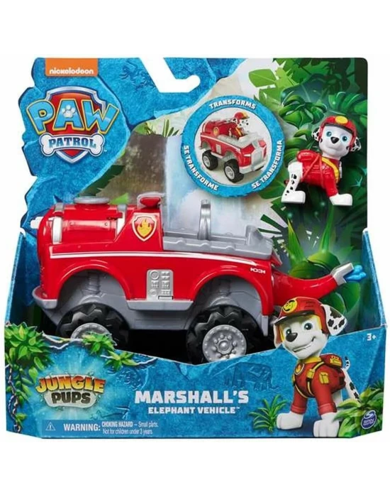 PAW Patrol Jungle Pups Temalı Araçlar Marshall
