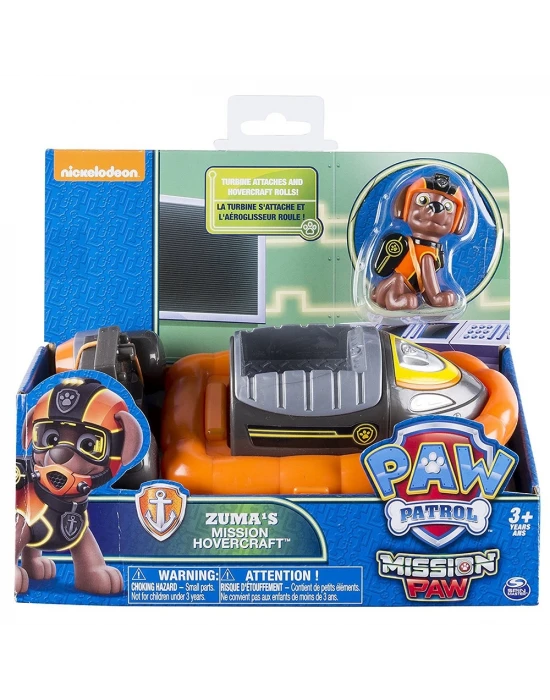 Paw Patrol Jungle Rescue Zuma Figür ve Araç Seti