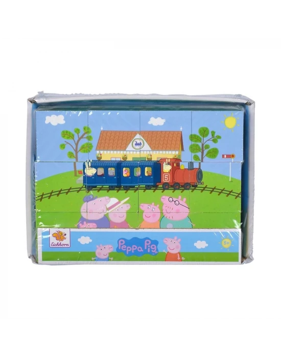 Peppa Pig Küp Puzzle 12 Parça